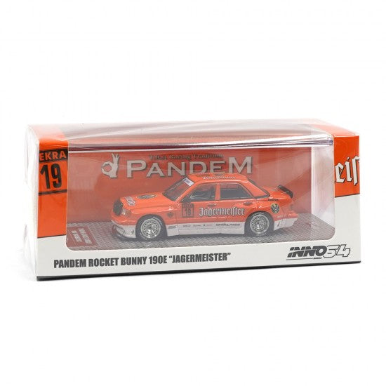 *PRESALE Inno64 Mercedes Benz 190 E Pandem Rocket Bunny Jagermeister