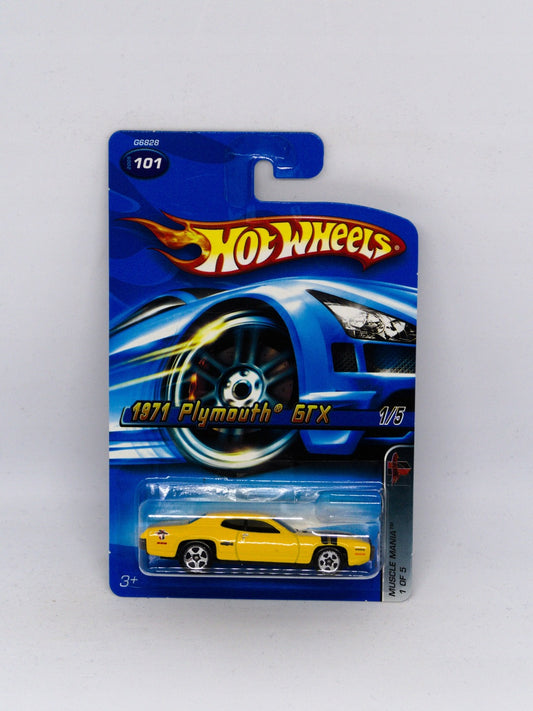 1971 Plymouth GTX Żółty