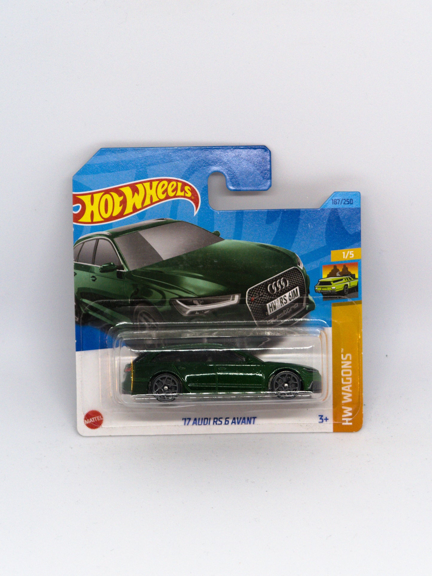 '17 Audi RS6 Avant HW Wagons Zielony