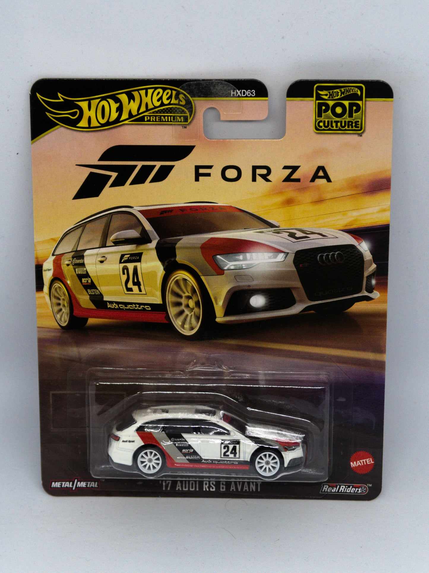 Audi RS6 C7 Forza Premium Biały