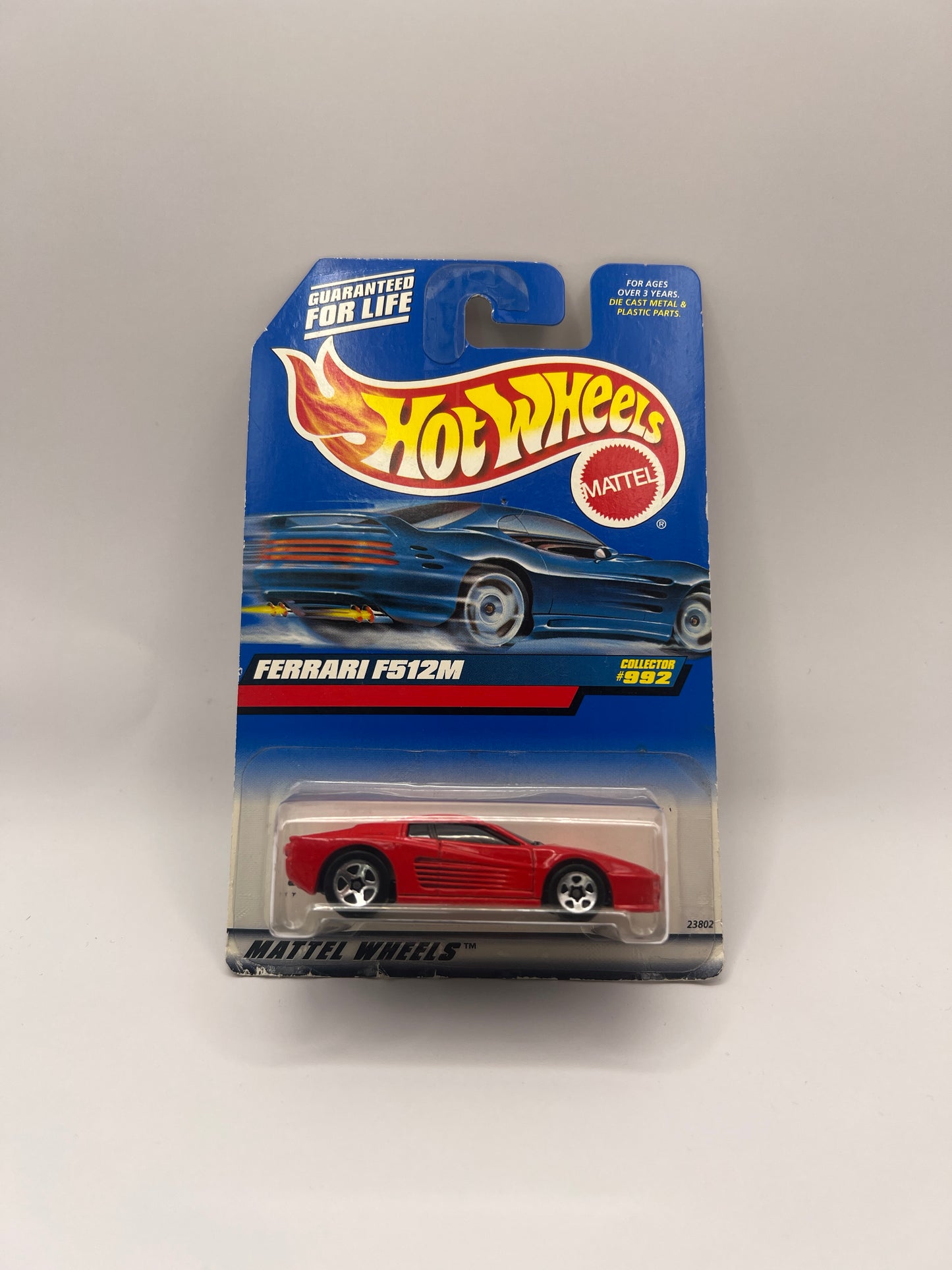 Ferrari F512M #992 - Czerwony *Zmeczona karta