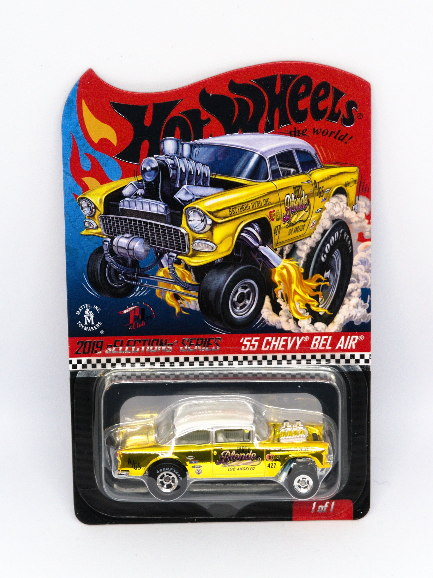 Red Line Club RLC '55 Chevy Bel Air Gasser Złoty