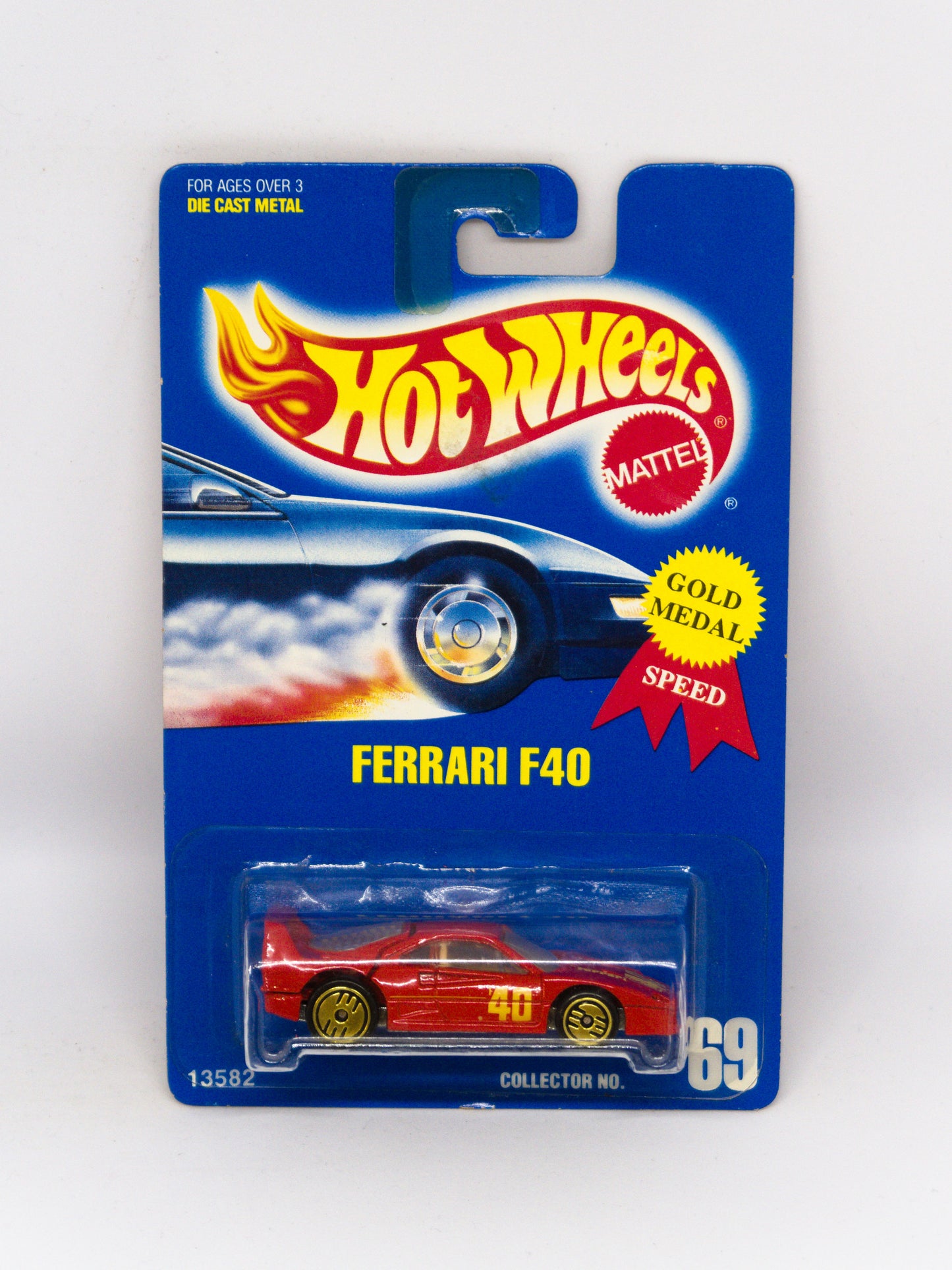 Ferrari F40 Czerwony - Złote koła UH
