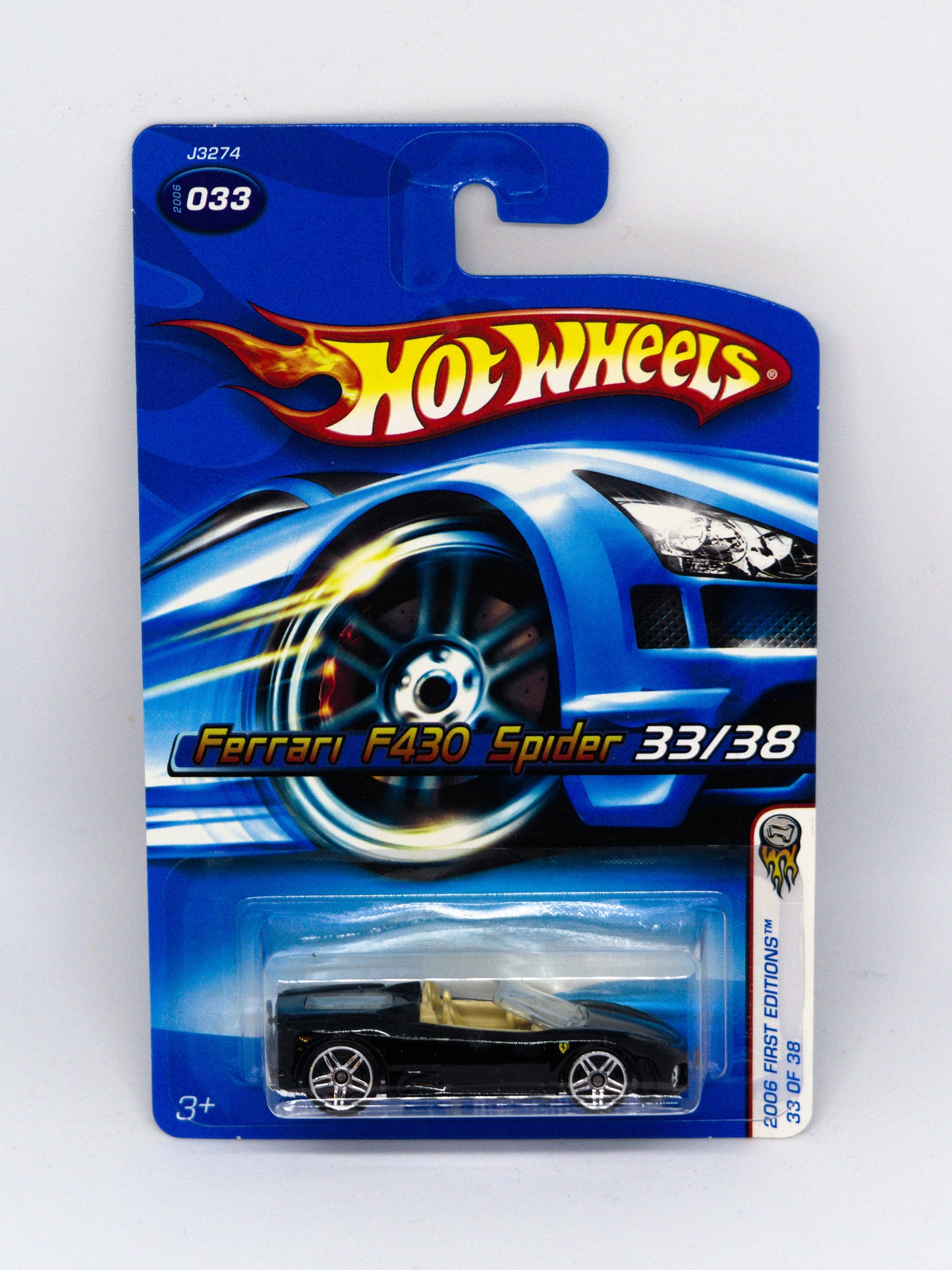 Ferrari F430 Spider Czarny #33 - Jasne wnętrze