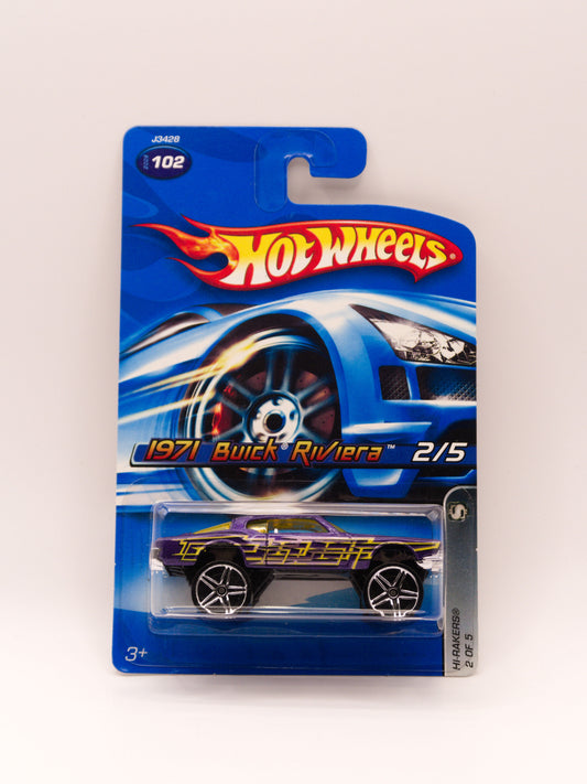 1971 Buick Riviera Fioletowy