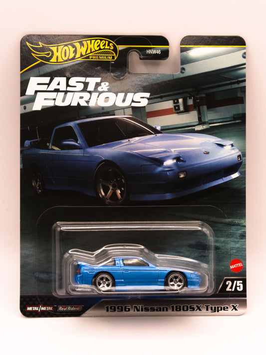1996 Nissan 180 SX Type X Niebieski Premium Fast and Furious
