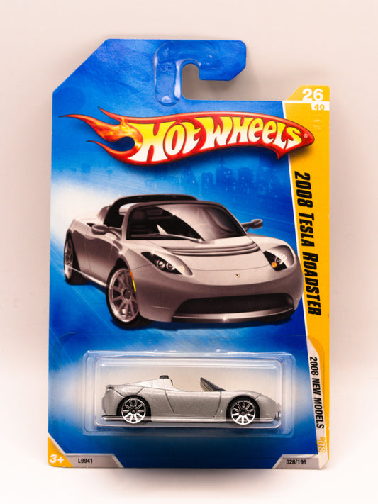 2008 Tesla Roadster Srebrny