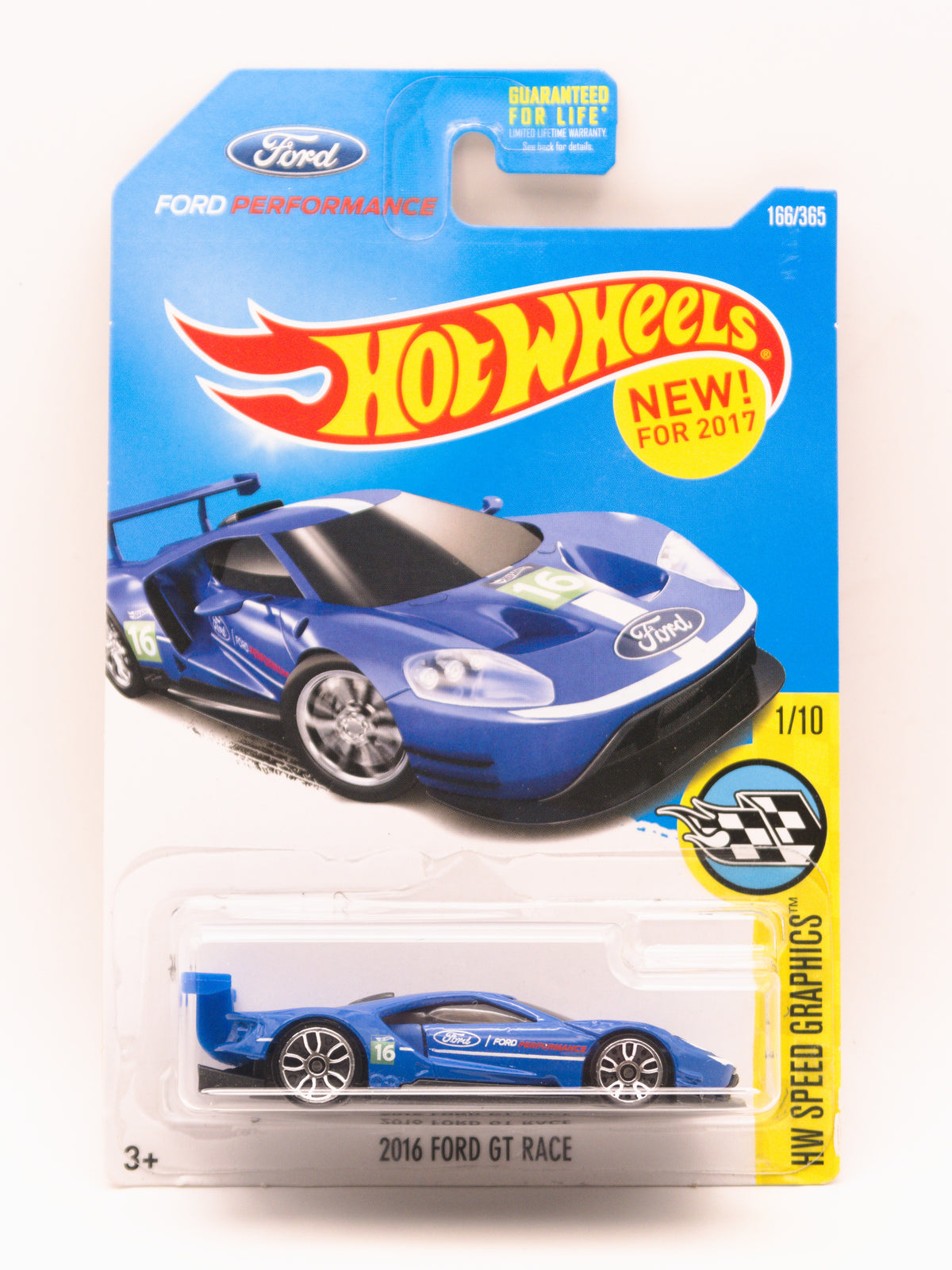 2016 Ford GT Race Niebieski