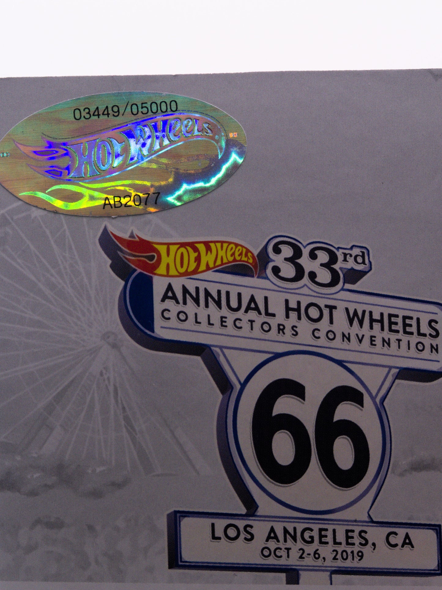 33RD Convention LA Nissan Skyline GT-R R34 Żółty #3449/5000