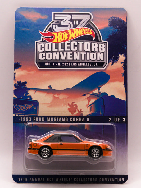 37TH Convention LA 1993 Ford Mustang Cobra R Pomarańczowy #5672/6200