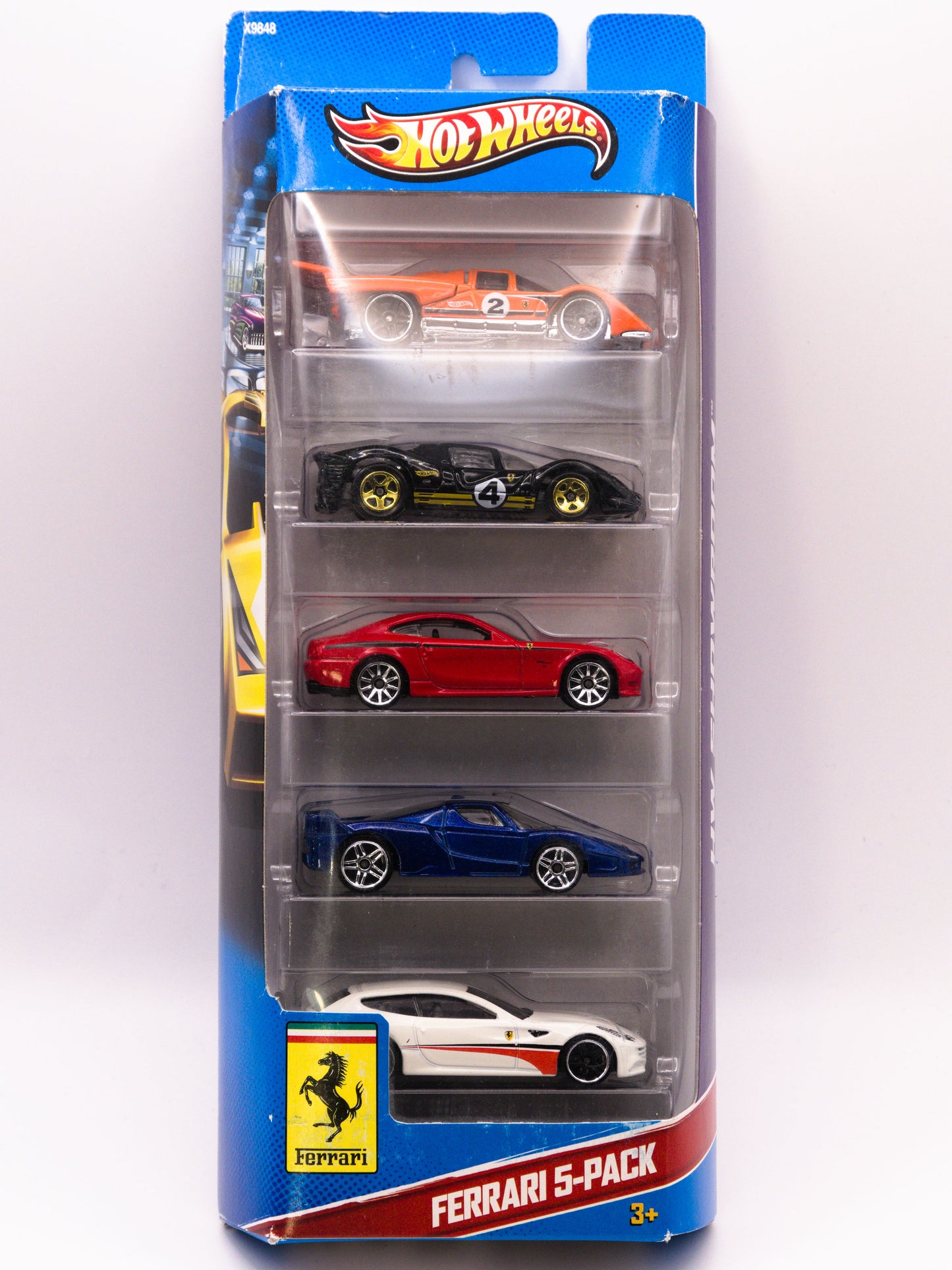 Ferrari 5-Pak HW SHOWROOM 2013 - 330 P4/512M/612 Scaglietti/FF/FXX