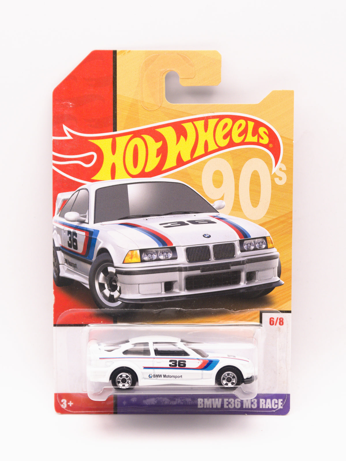 BMW M3 E36 Race Biały 90's Series
