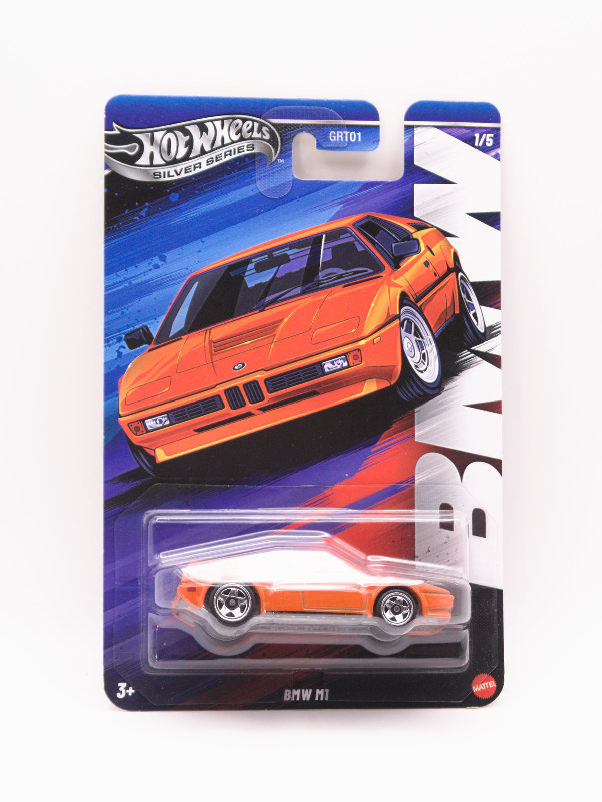 BMW M1 Pomarańczowy Silver Series