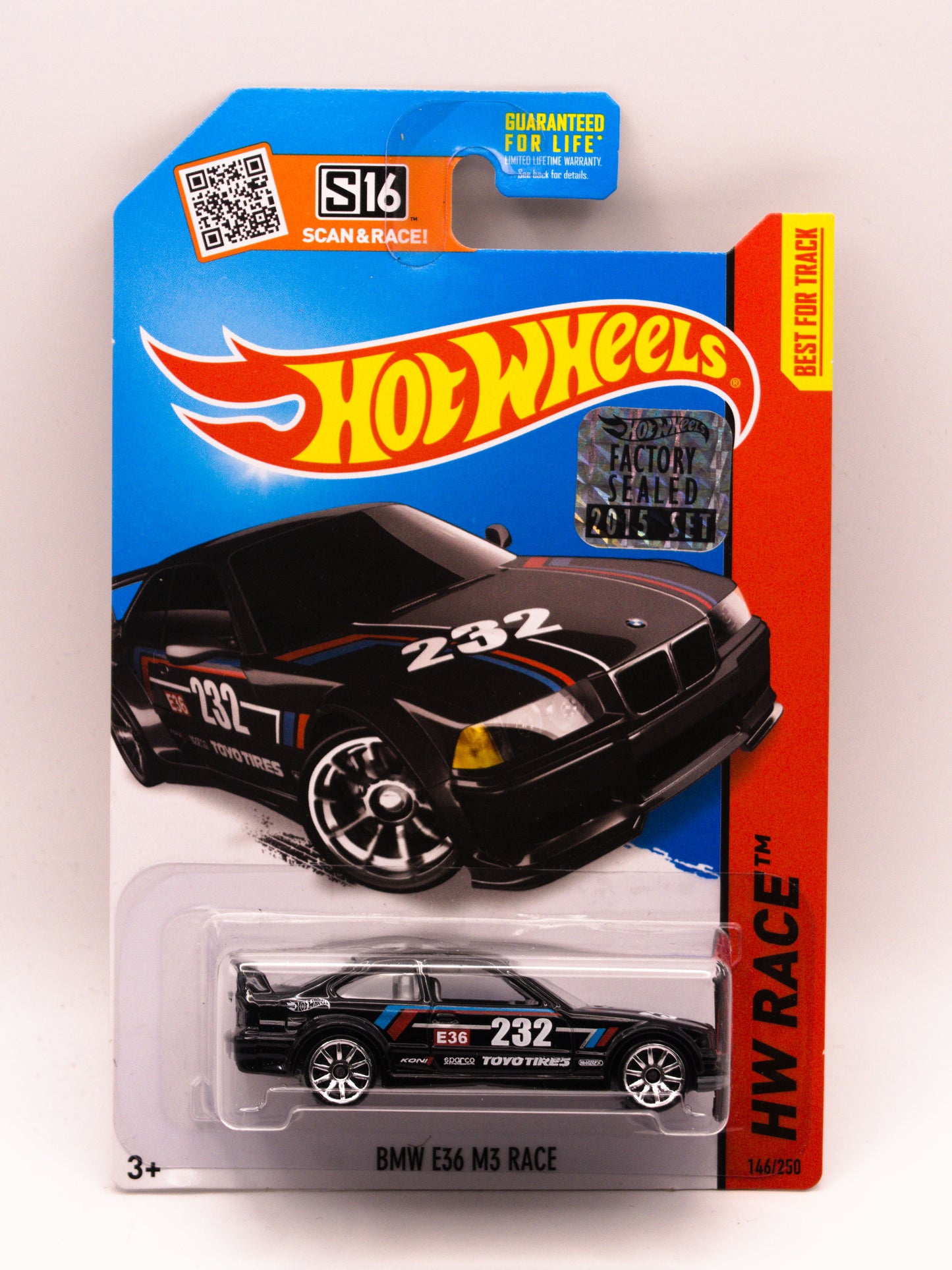 Bmw E36 M3 Race Factory Sealed Czarny