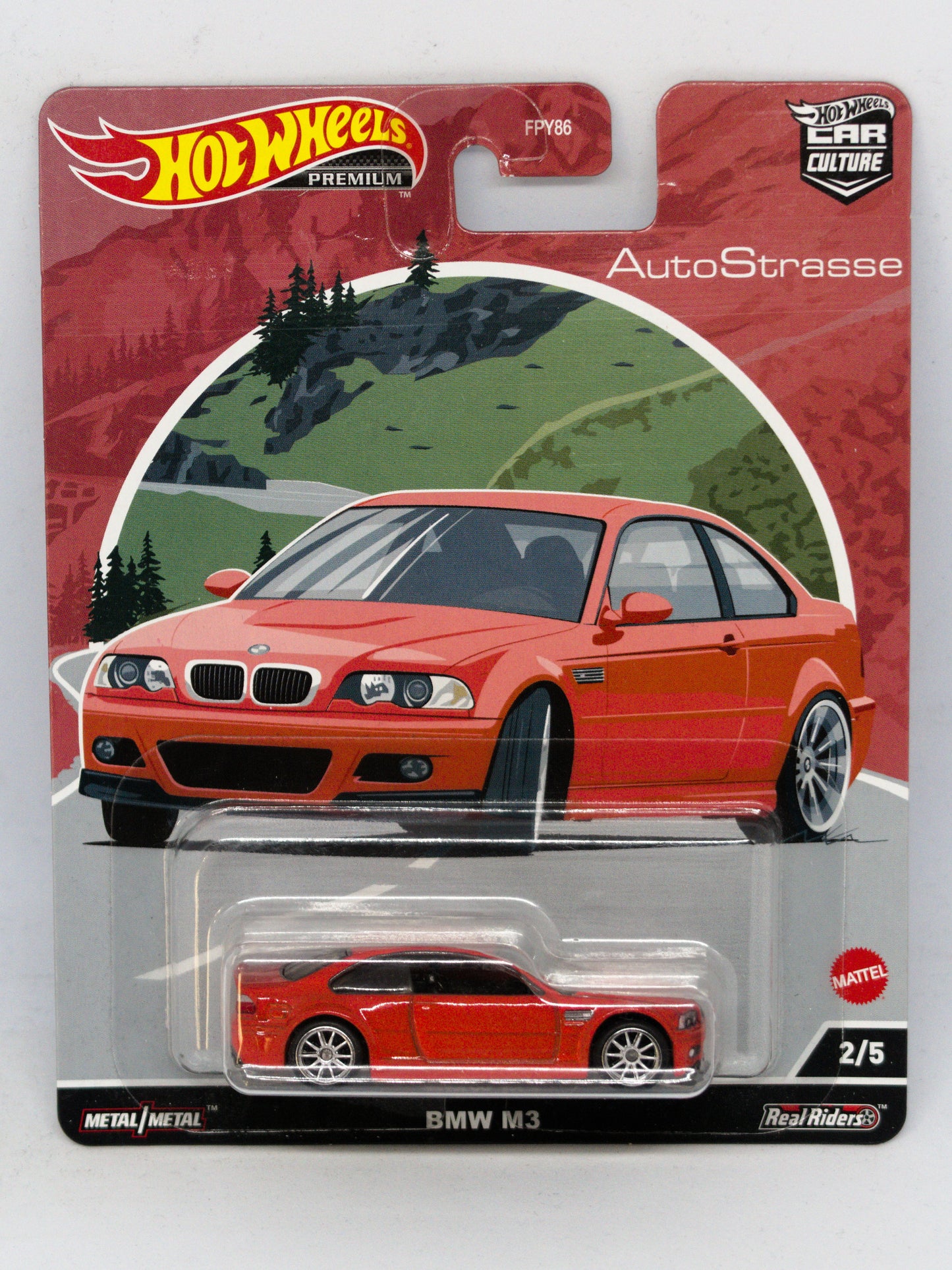BMW M3 E46 Czerwony Premium