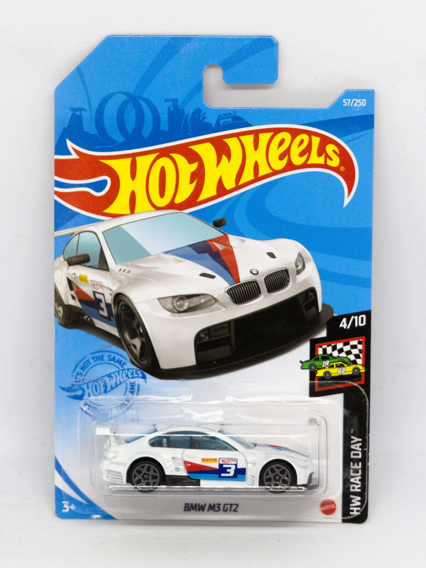 BMW M3 GT2 Biały Long Card