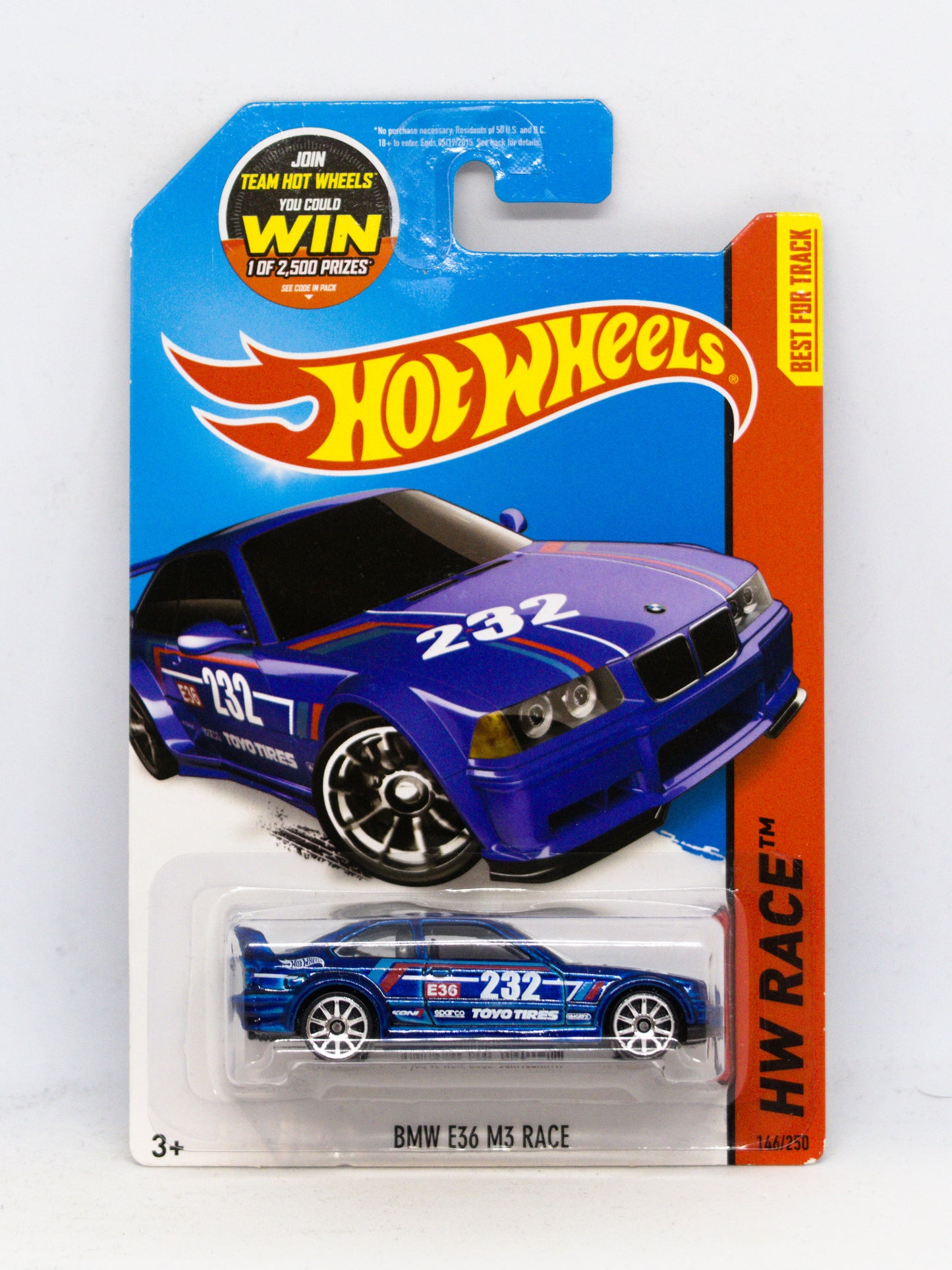 BMW E36 M3 Race Niebieski