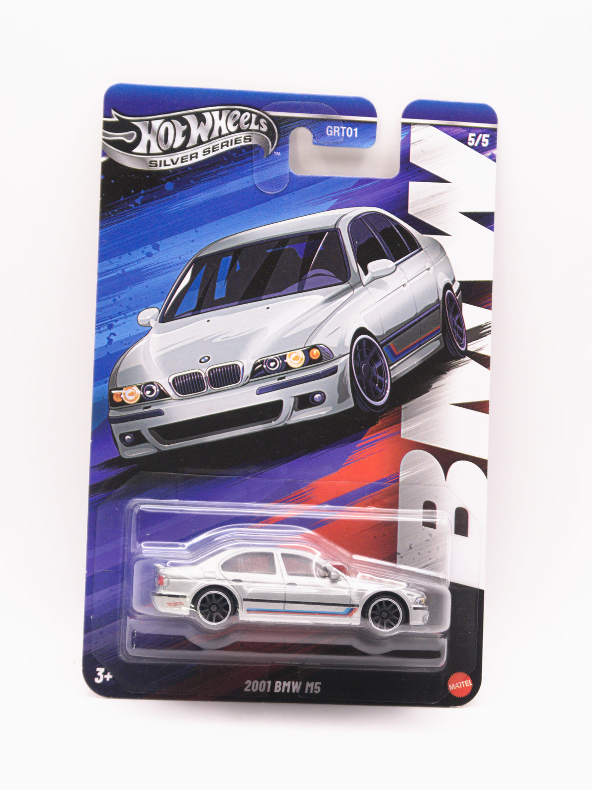 BMW M5 Srebrny