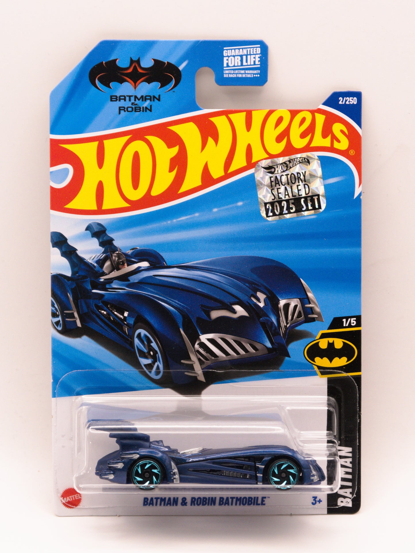Batman and Robin Batmobile Niebieski Factory Sealed