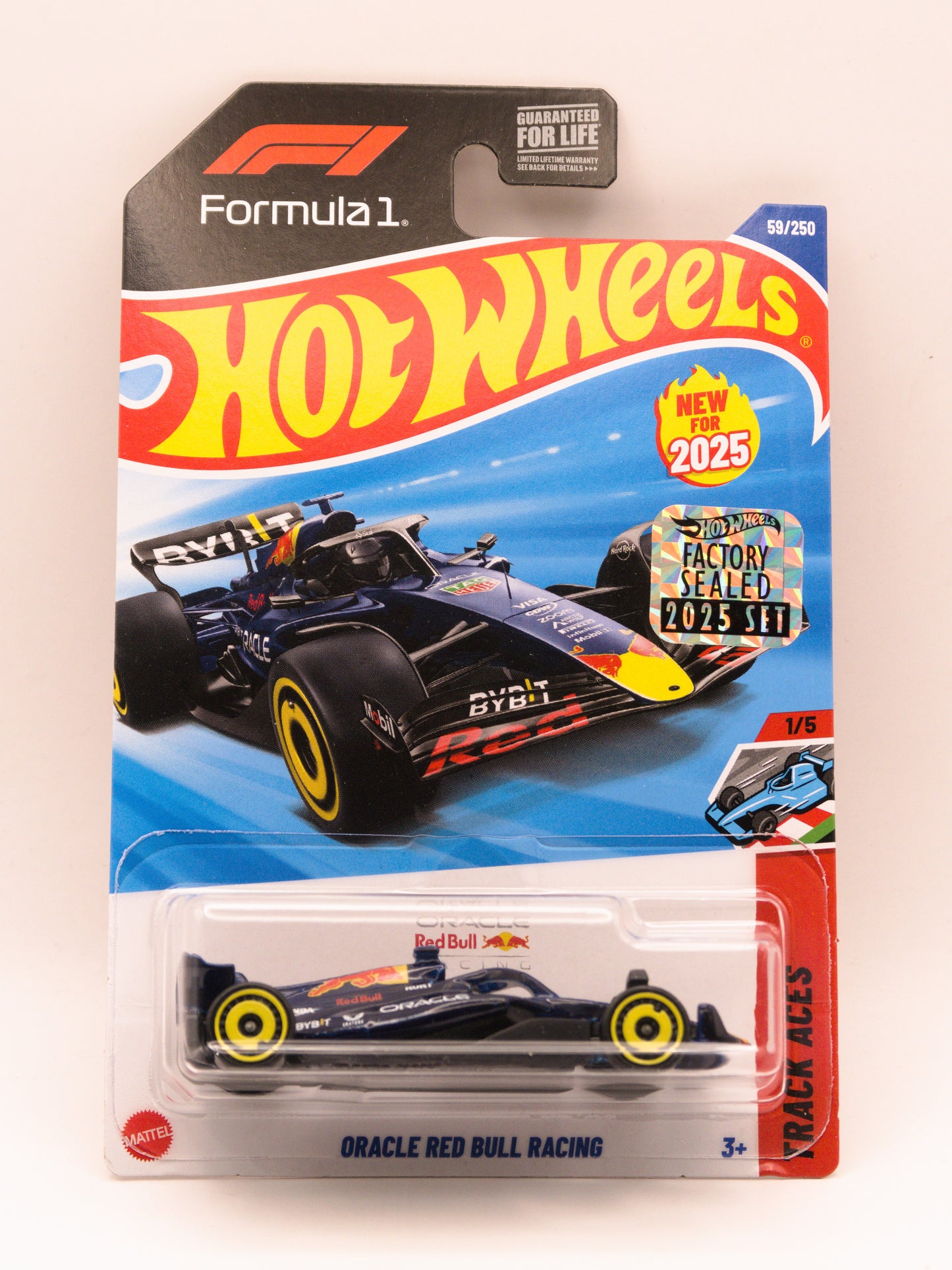 Formuła 1 Oracle Red Bull Racing Factory Sealed Niebieski