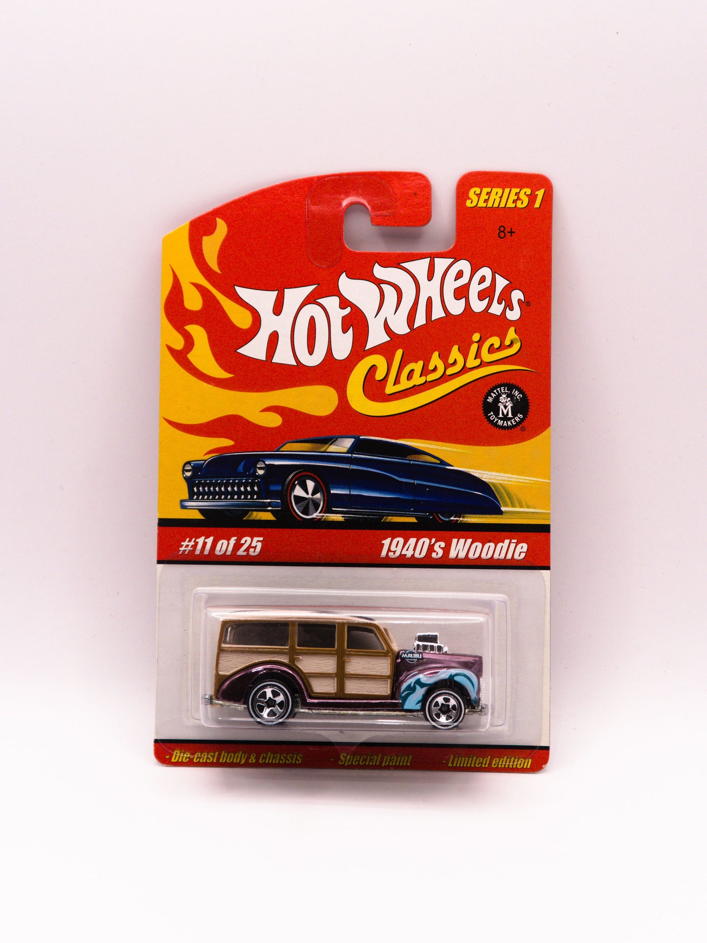 Hot Wheels Classics 1940's Woodie Brązowy