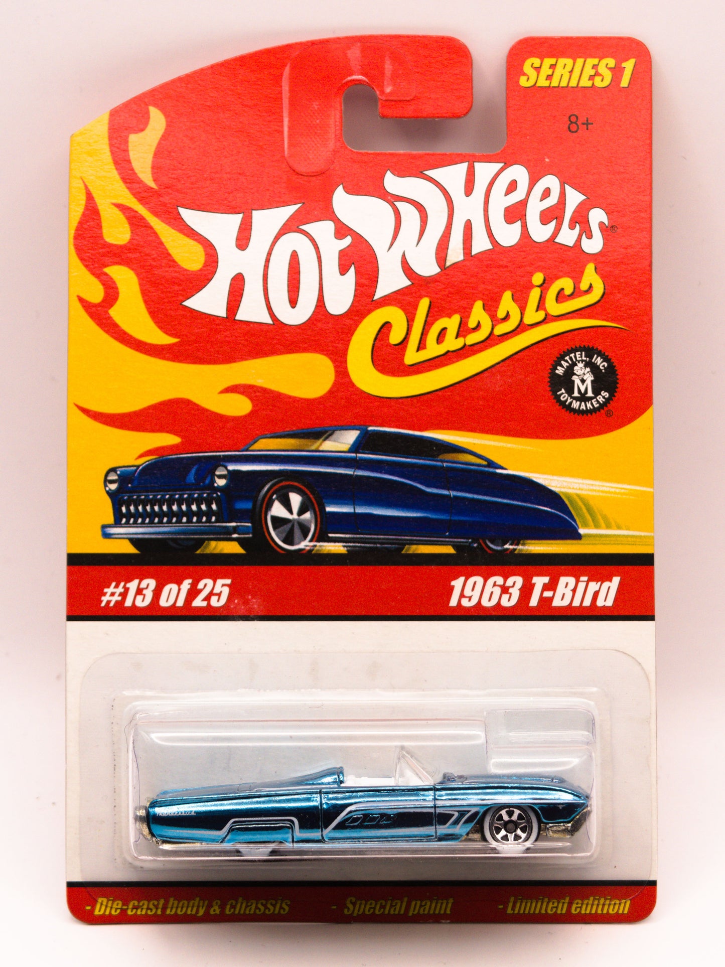 Hot Wheels Classics 1963 T-Bird Niebieski