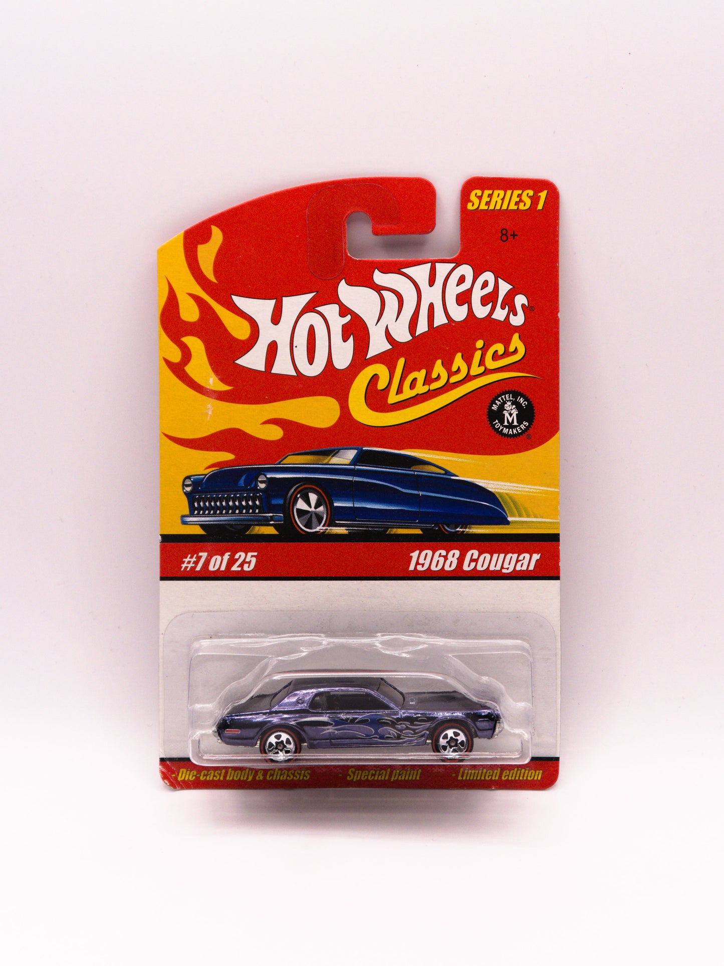 Hot Wheels Classics 1968 Cougar Niebieski