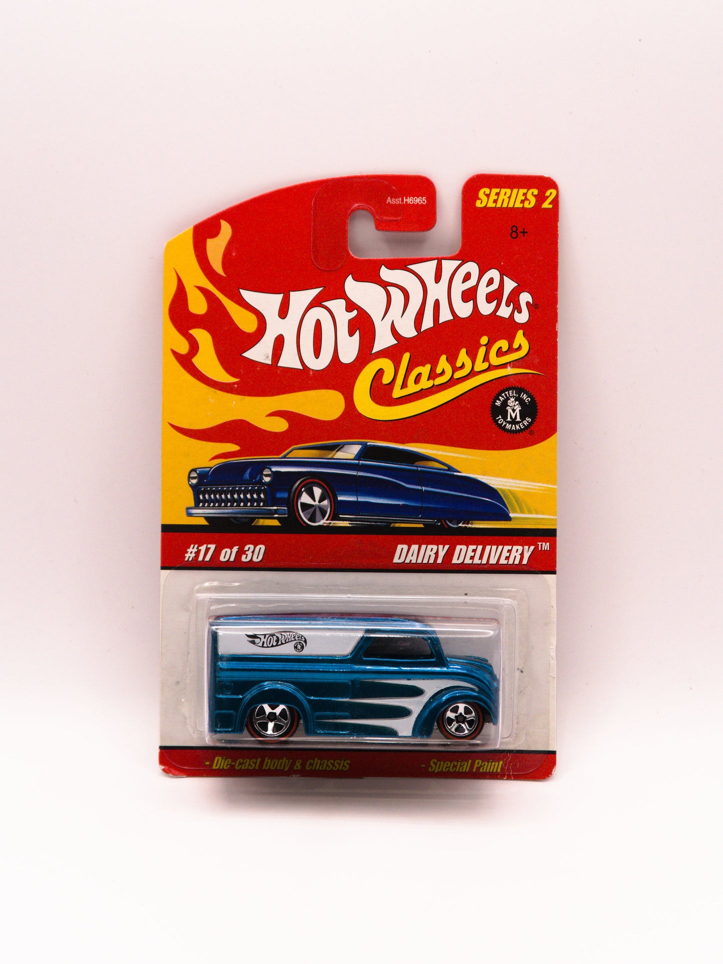 Hot Wheels Classics Dairy Delivery Błękitny