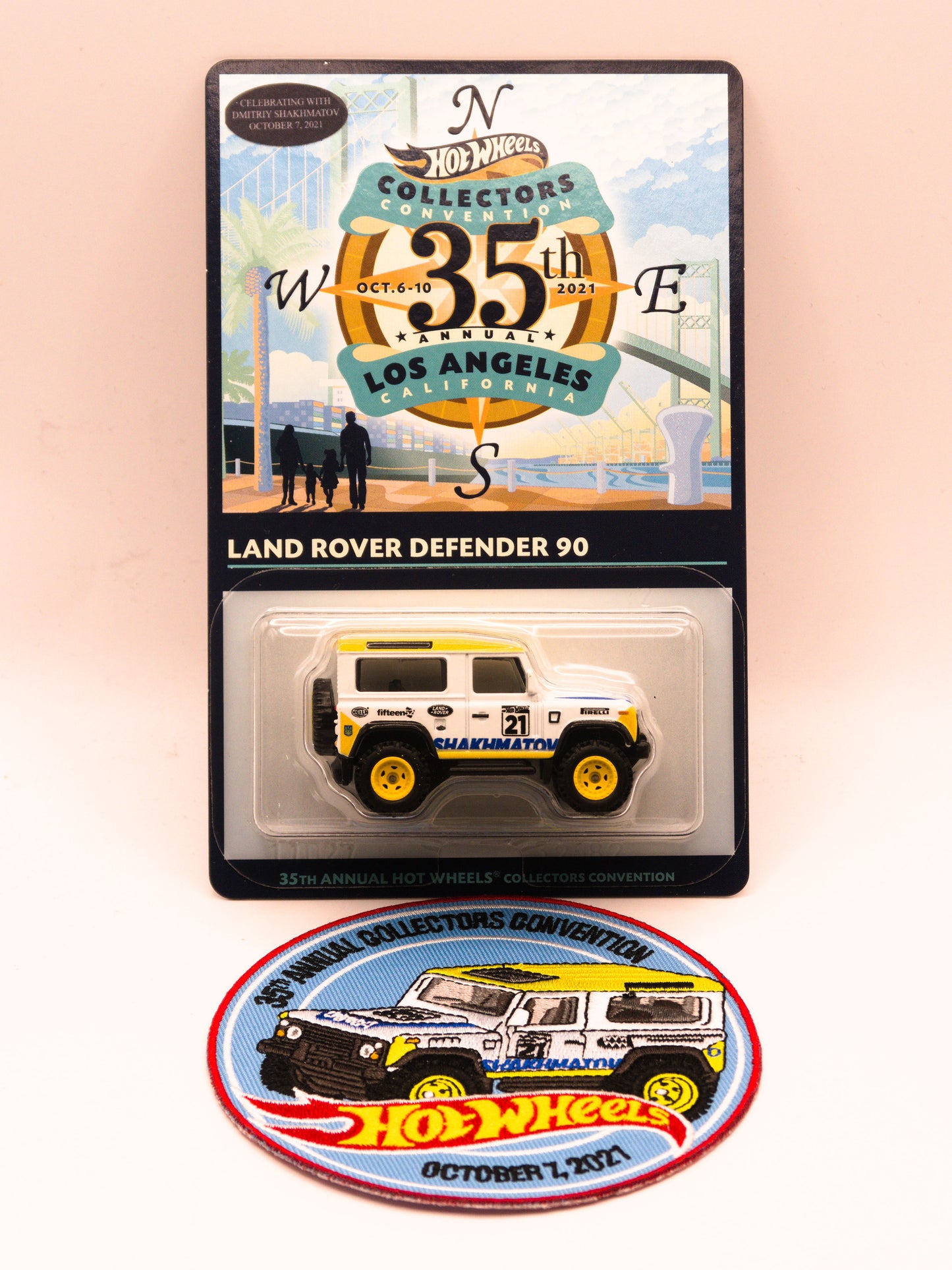 Convention Land Rover Defender 90 Biały