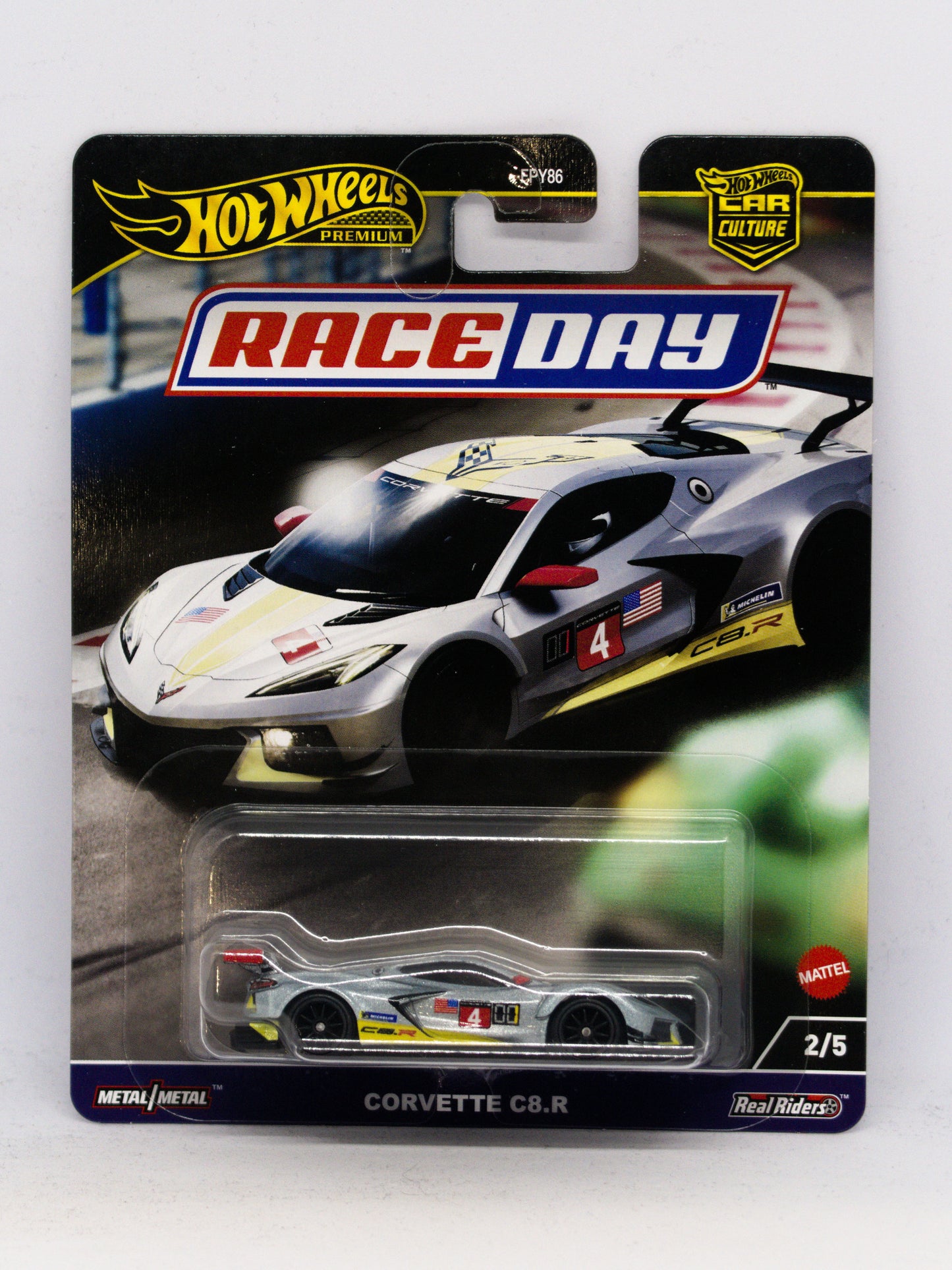 Corvette C8.R Premium Szary Race Day