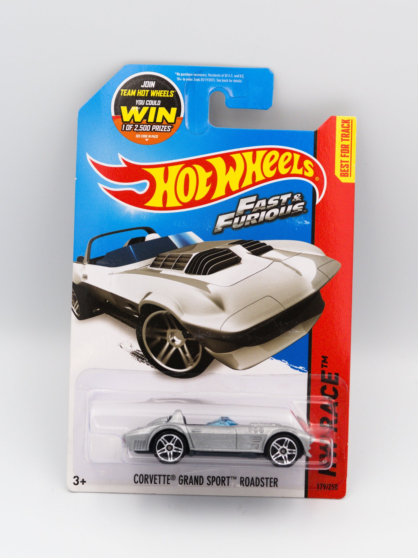 Corvette Grand Sport Roadster Srebrny