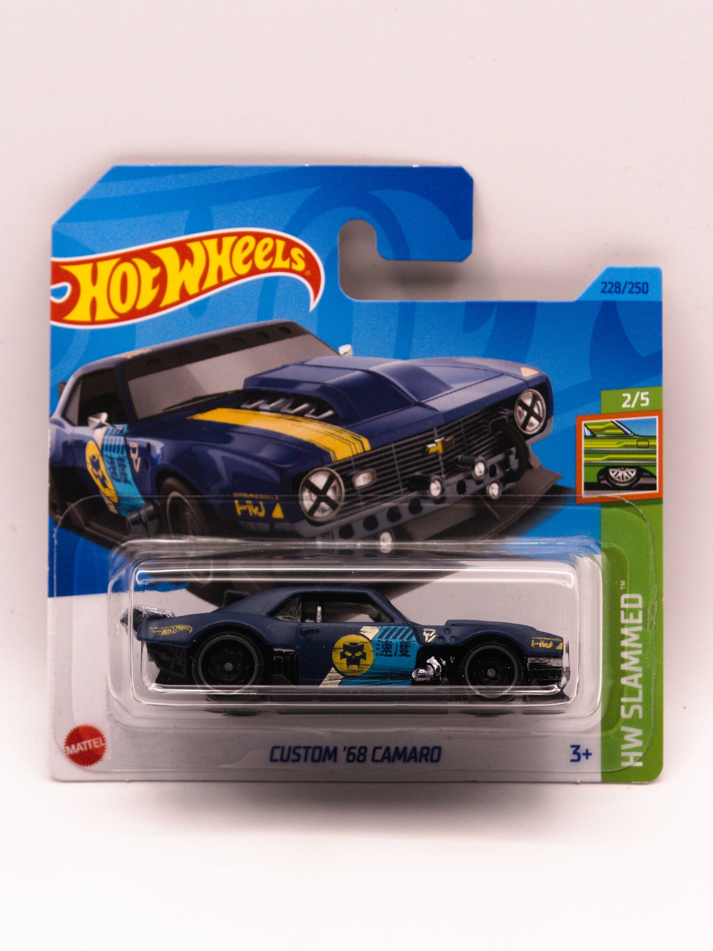 Custom '68 Camaro Niebieski