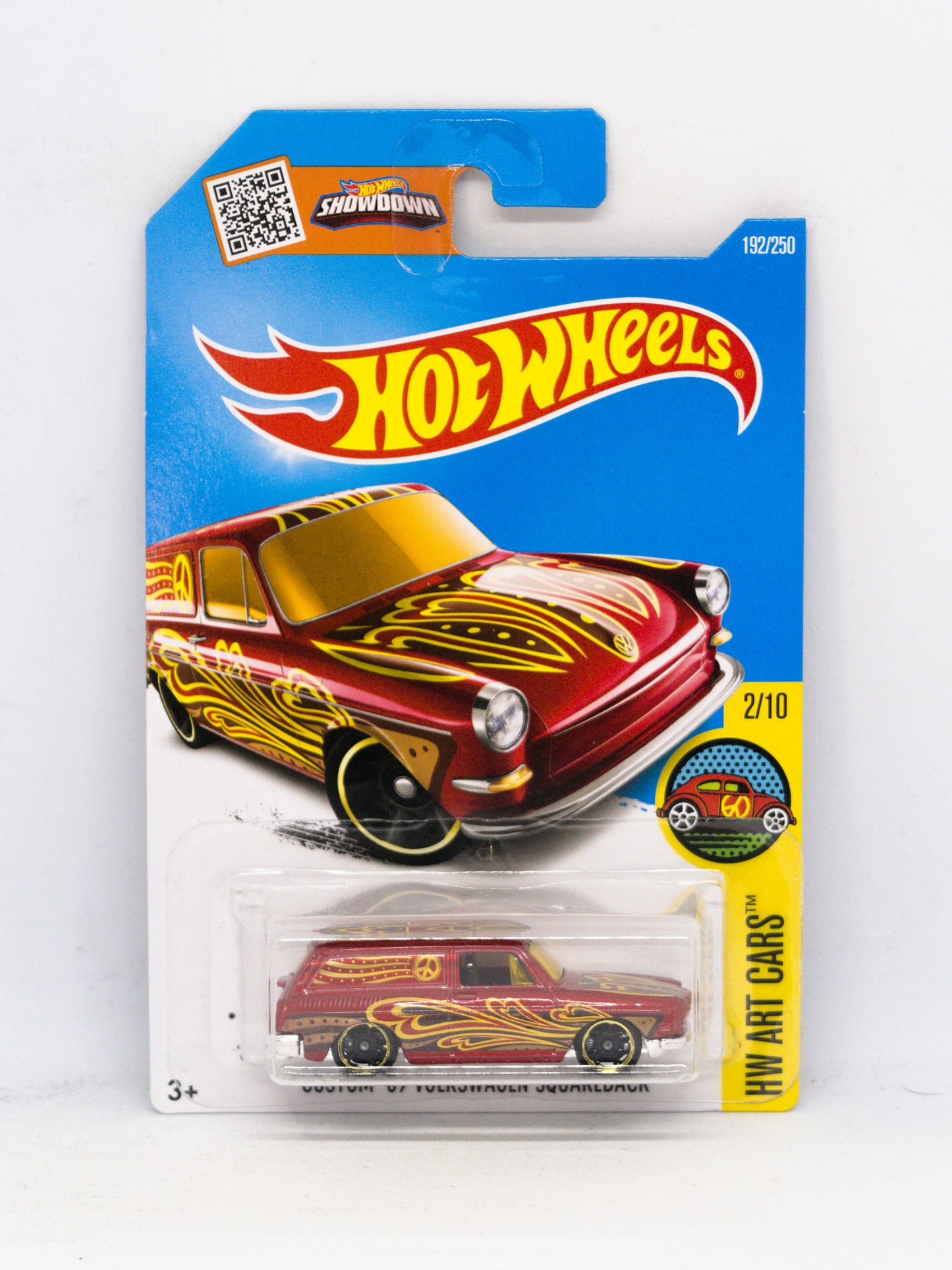 Custom '69 Volkswagen Squareback Czerwony