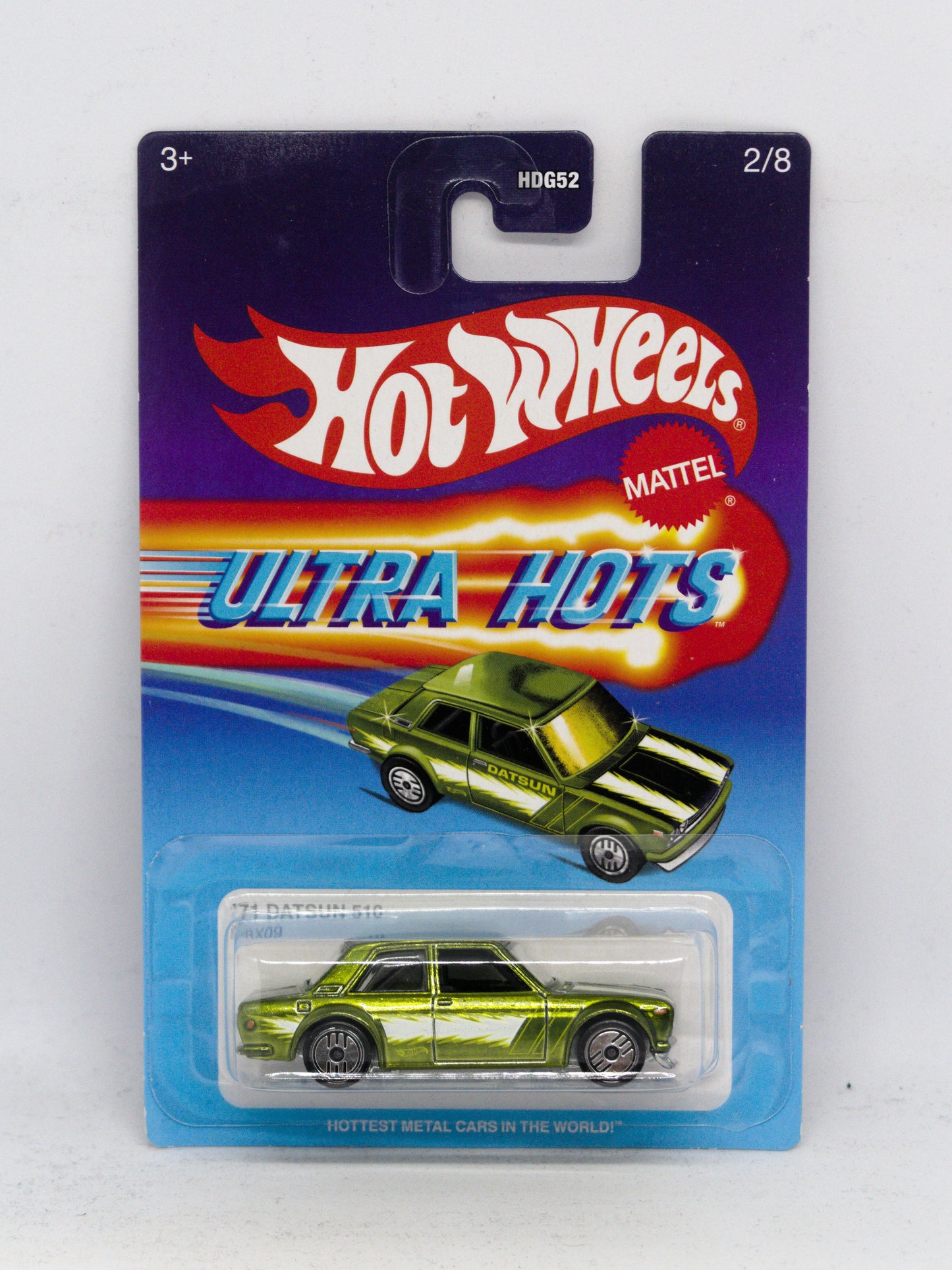 Hot Wheels '71 Datsun 510 Ultra Hots Zielony