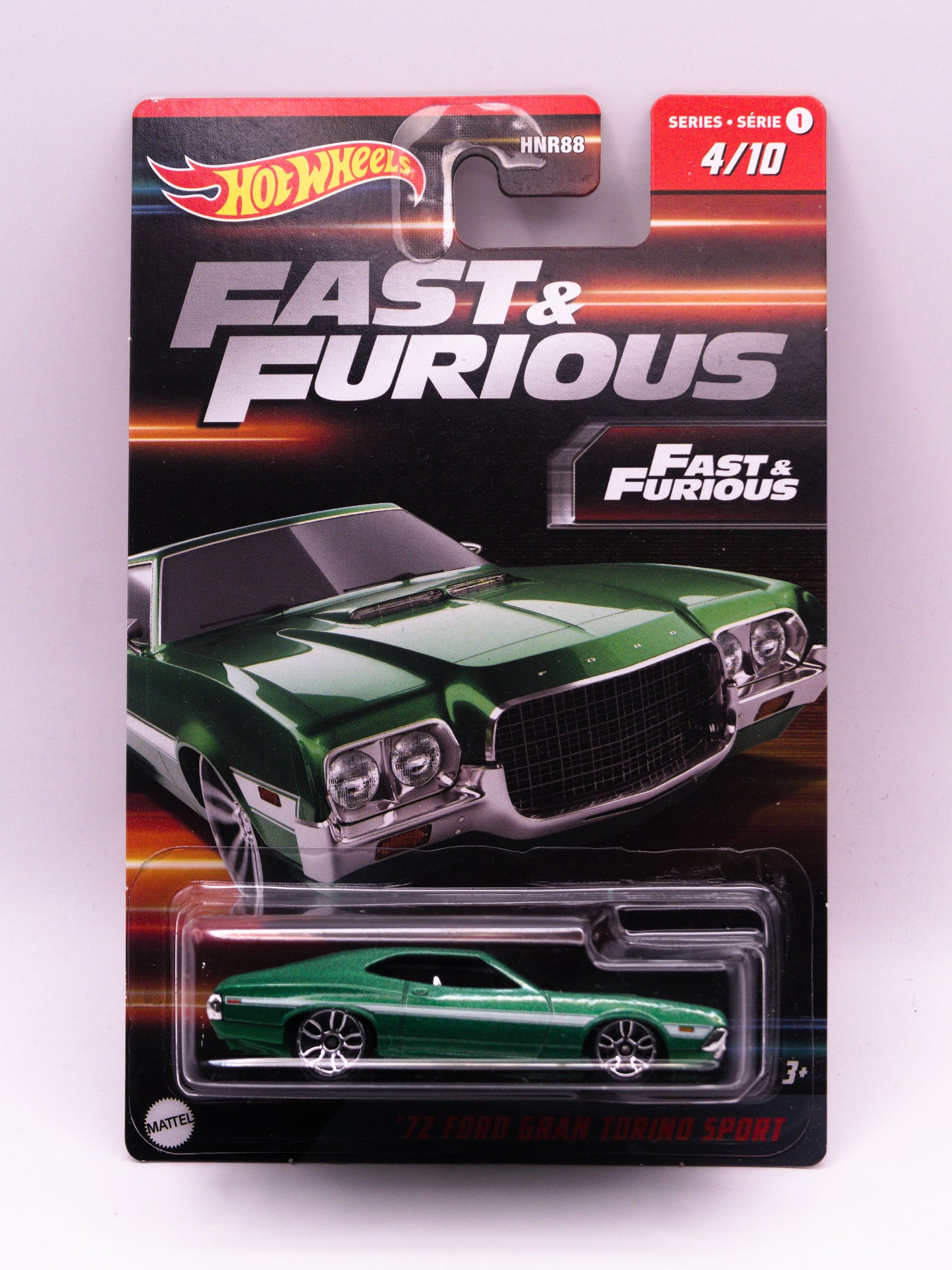 '72 Ford Gran Torino Sport Zielony Fast and Furious