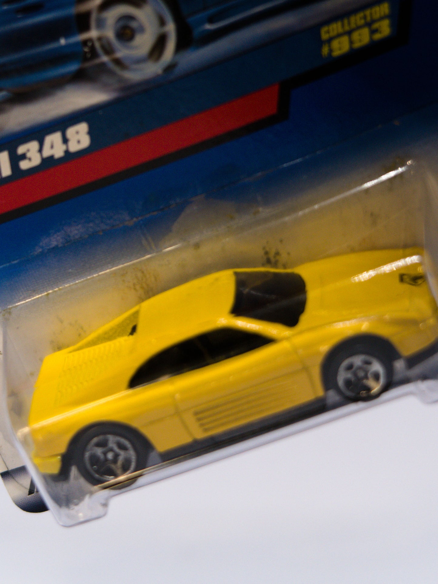 Ferrari 348 Żółty Collector's #993 *PLAMY pod Autkiem
