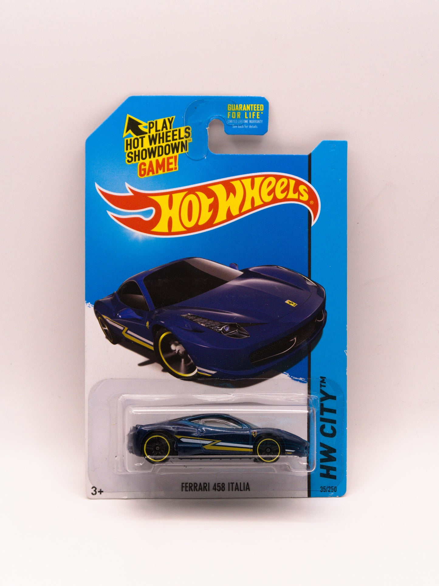 Ferrari 458 Italia Niebieski