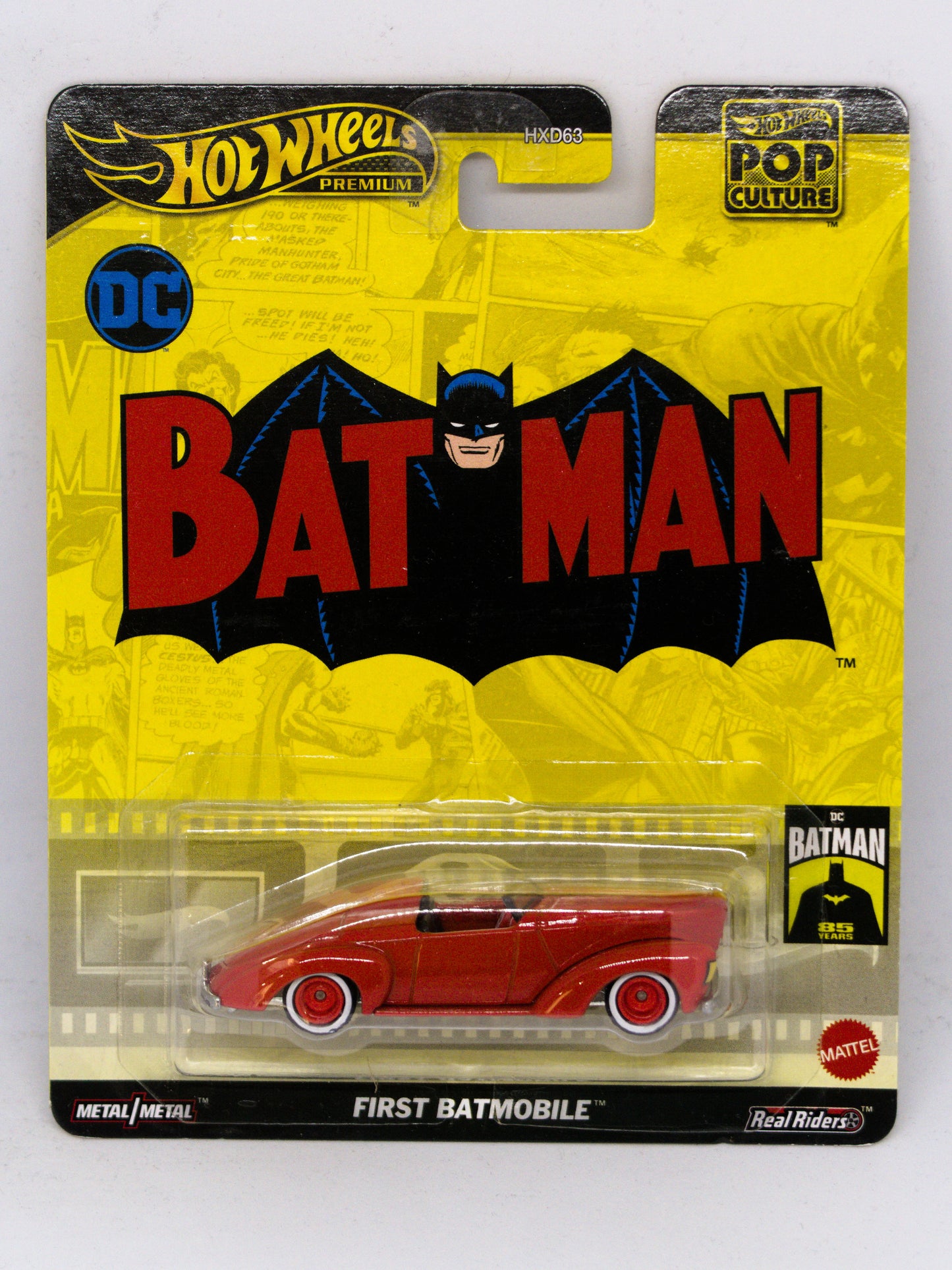 First Batmobile Premium Czerwony