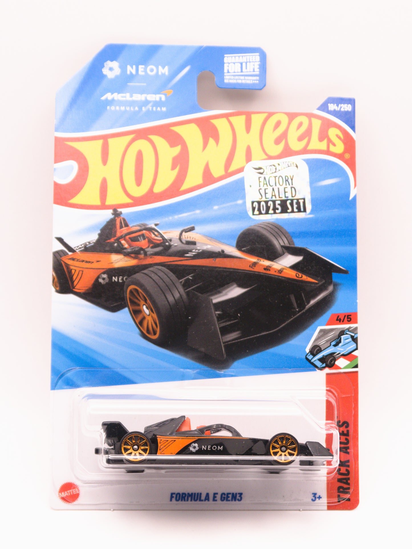 Formula E Gen3 Pomarańczowy Factory Sealed