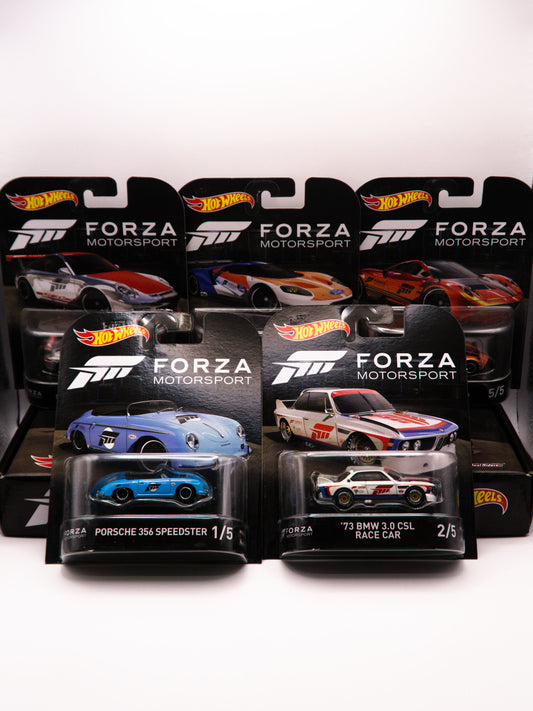 Forza Motorsport - SET 5 AUTEK - Porsche/BMW/Porsche/Ford/Pagani