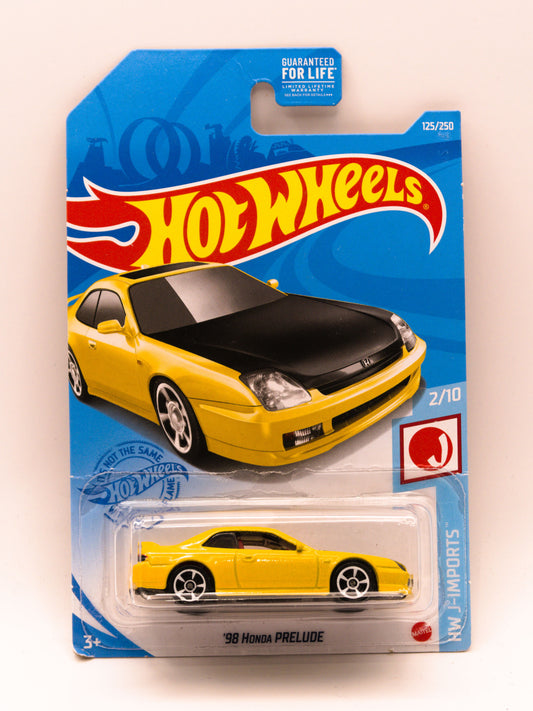 '98 Honda Prelude Żółty *Uszkodzony Blister