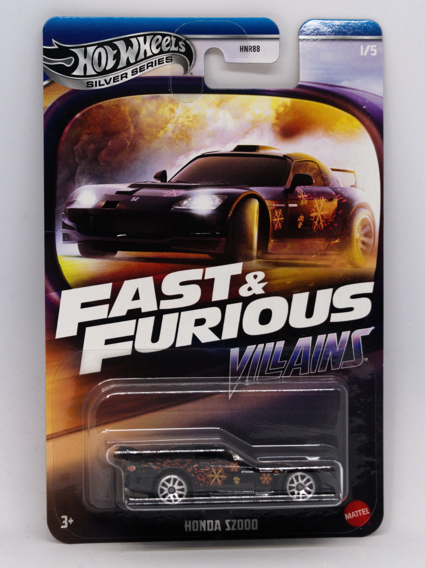 Honda S2000 Czarna Fast and Furious Villains