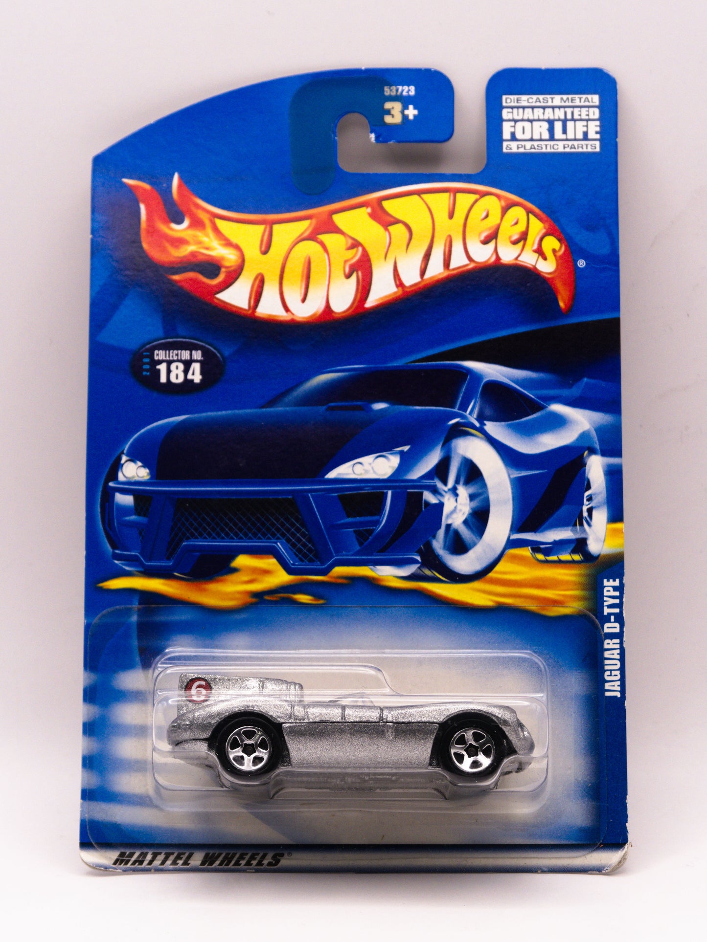 Jaguar D-Type Srebrny