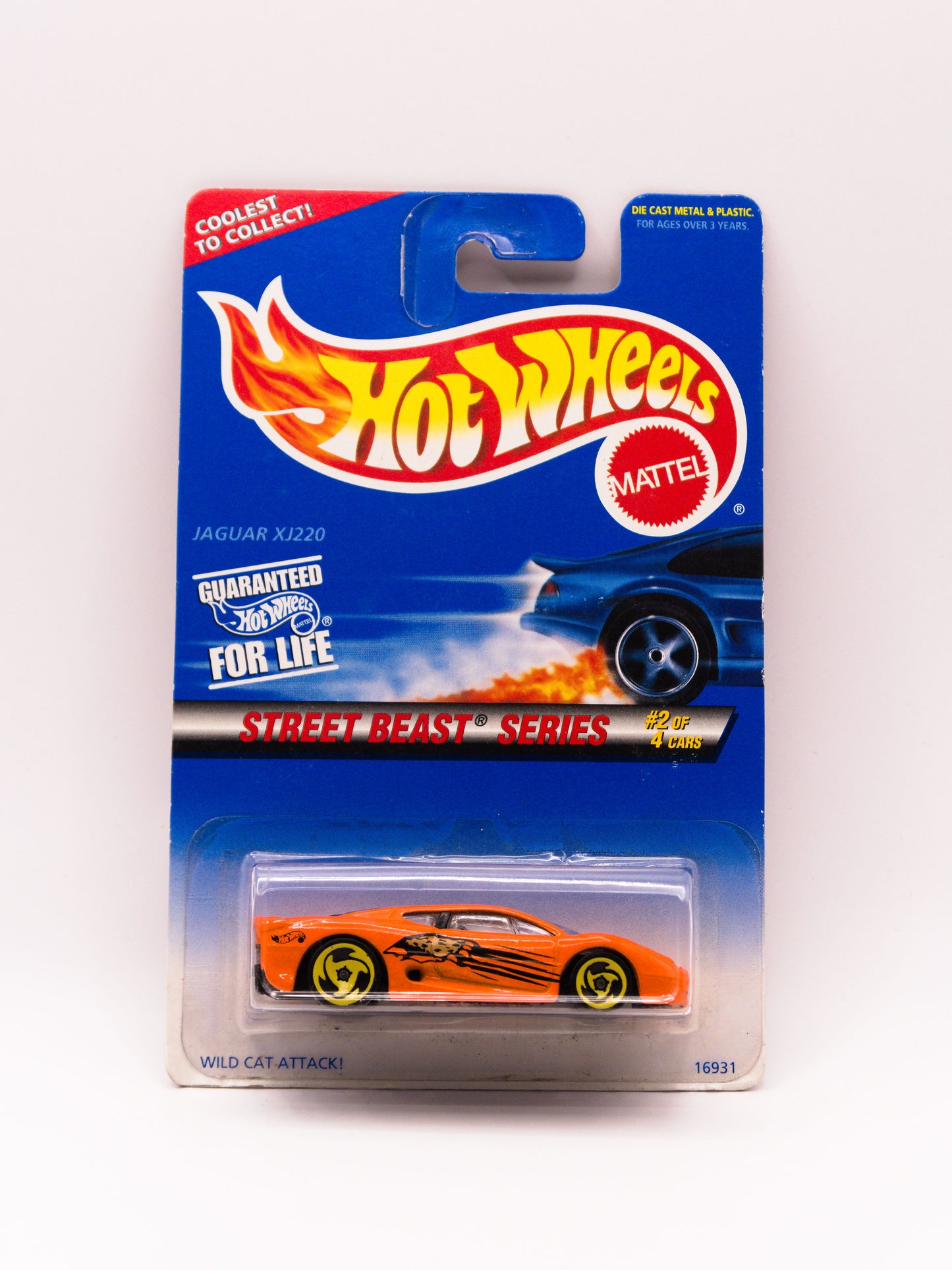 Jaguar XJ220 Pomarańczowy