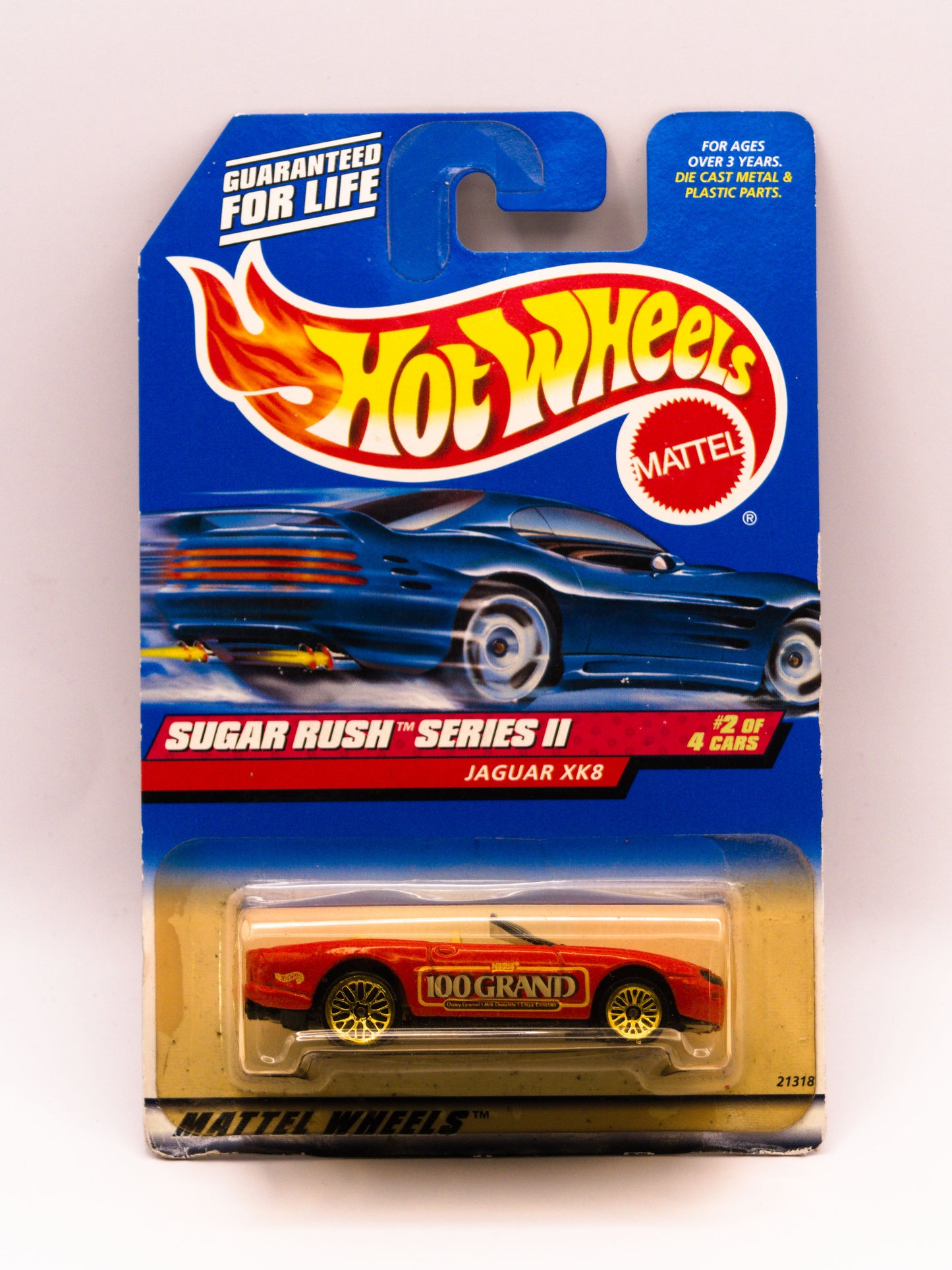 Jaguar XK8 Czerwony * Żółta Karta