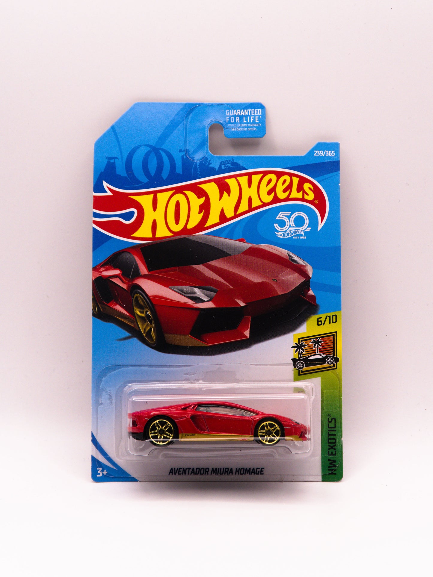 Aventador Miura Homage Czerwony