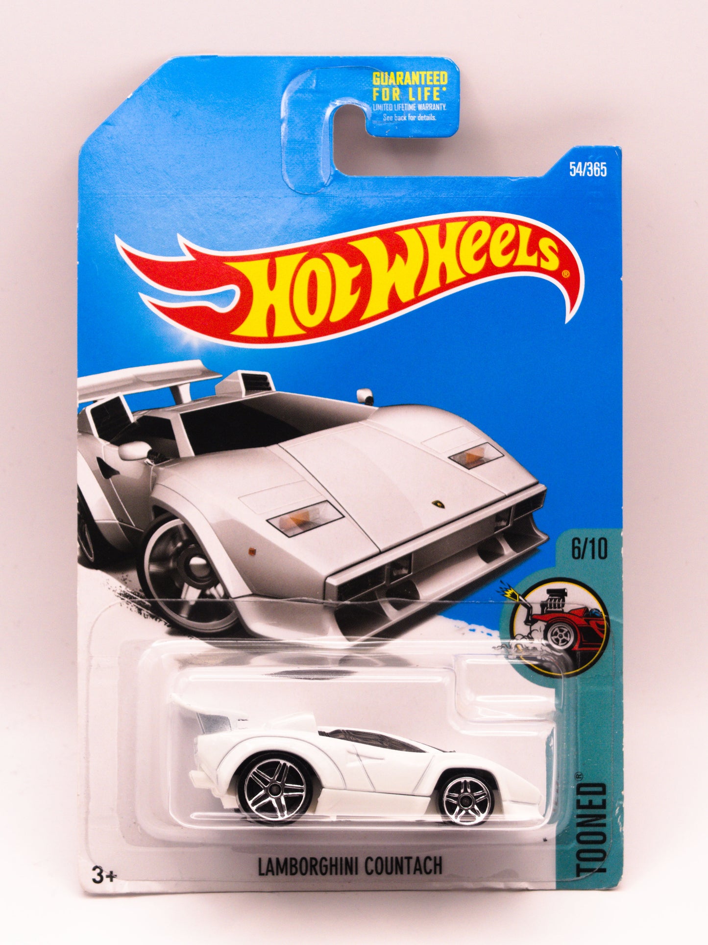 Lamborghini Countach Tooned Biały