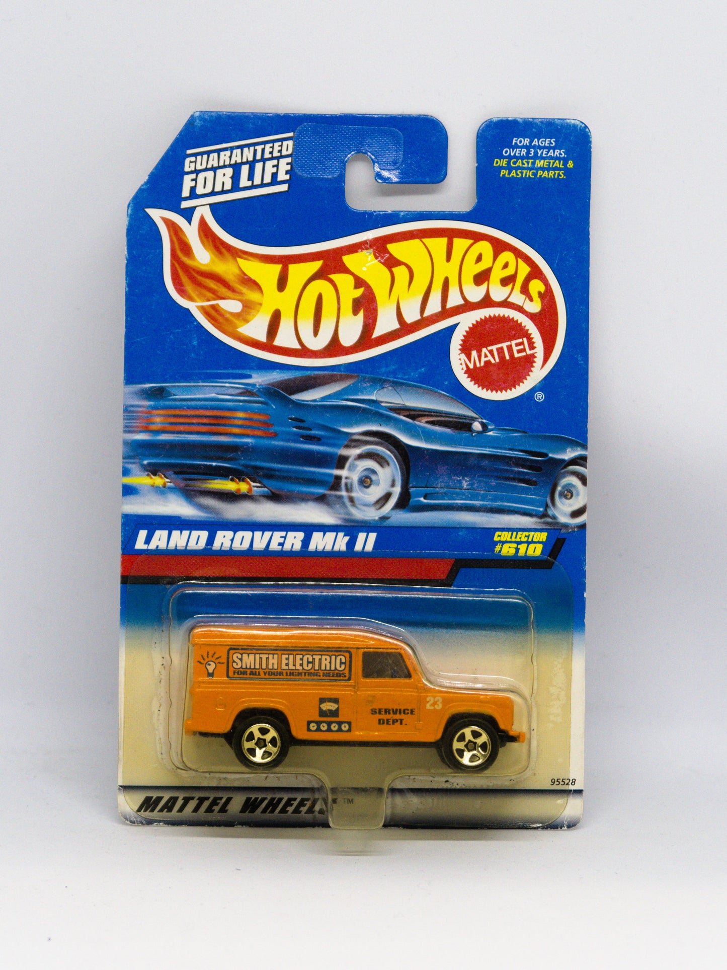 Land Rover MK II Pomarańczowy Smith Electric