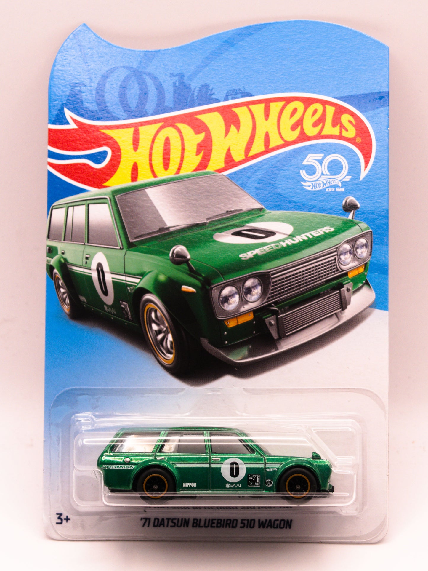Collector's'71 Datsun Bluebird 510 Wagon Zielony