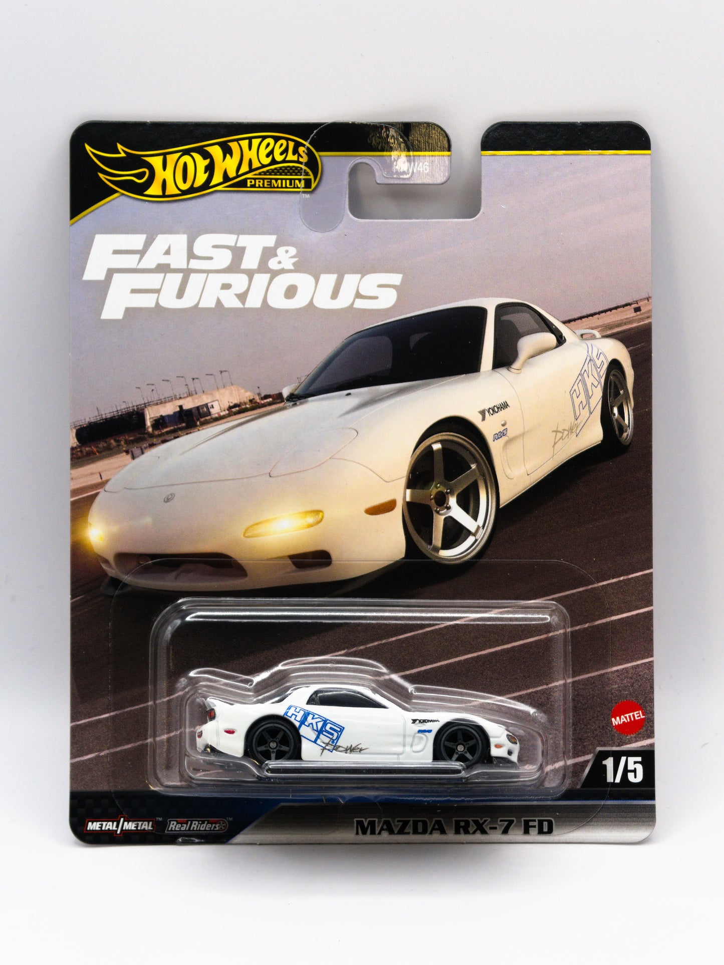 Mazda RX-7 FD HKS Biały Fast and Furious Premium